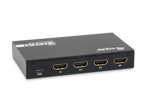 EQUIP SWITCH HDMI 2.0 4K 3x1 ALIMENTACION POR USB