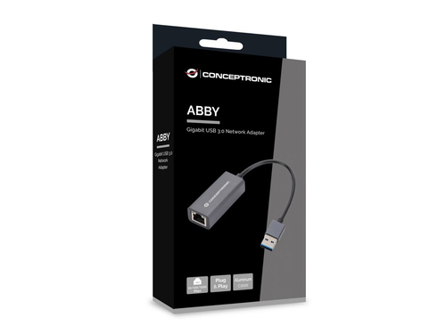 CONCEPTRONIC ADAPTADOR USB 3.0 A GIGABIT ETHERNET RJ45 COMPATIBLE NINTENDO SWITCH Wake-on-LAN