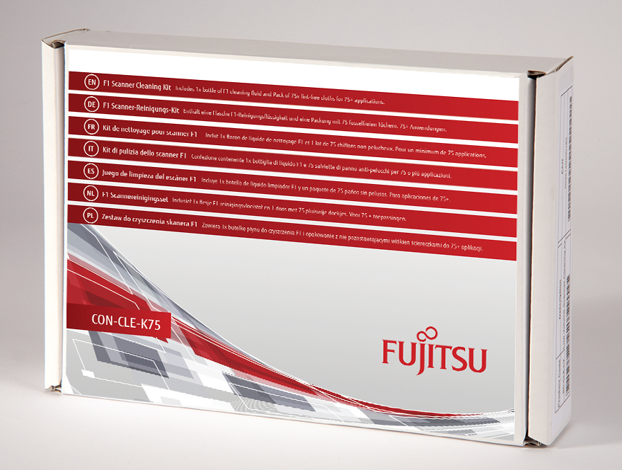 FUJITSU Juego de limpieza del escaner F1