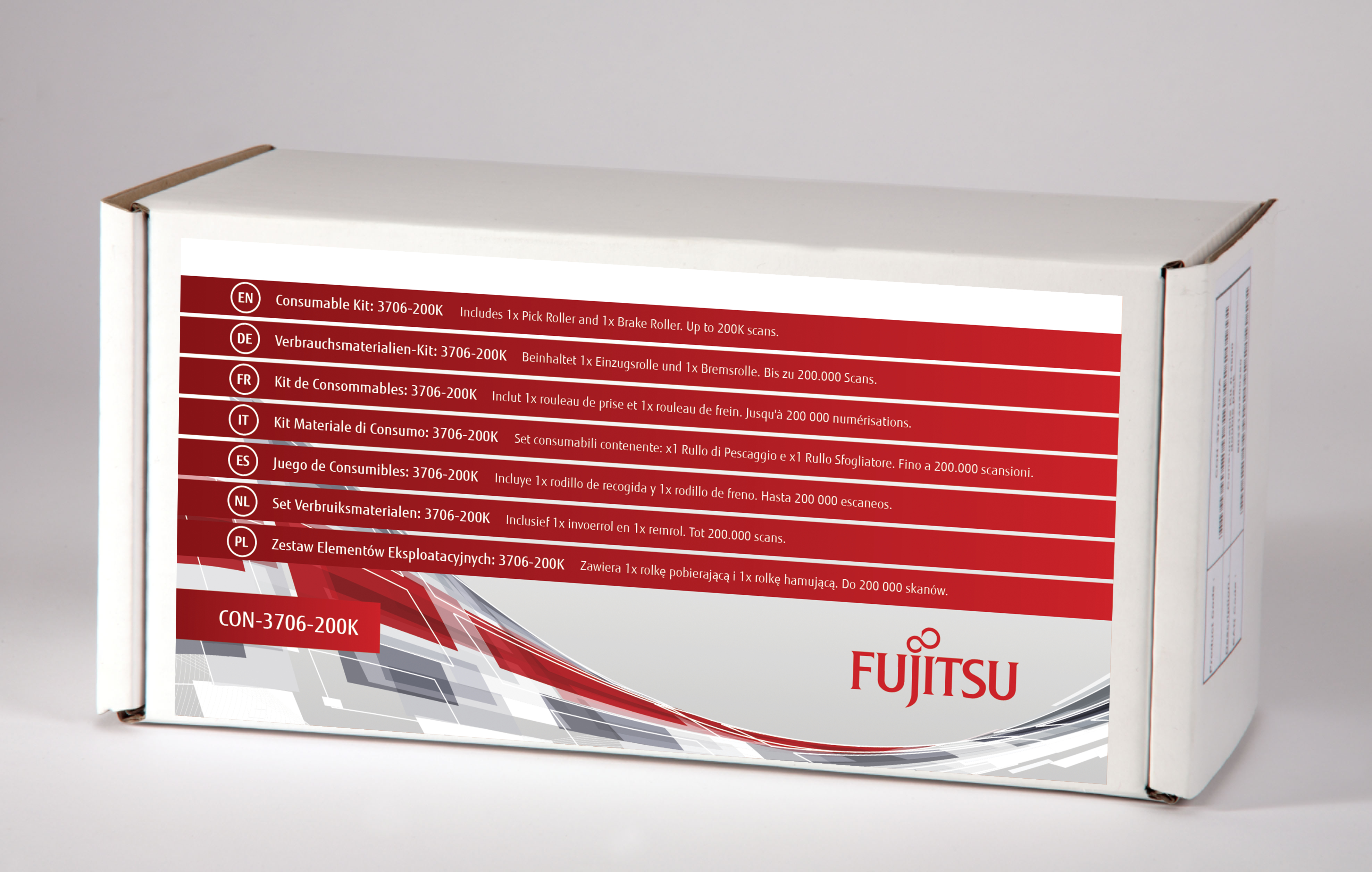 FUJITSU Juego de Consumibles: 3706-200K