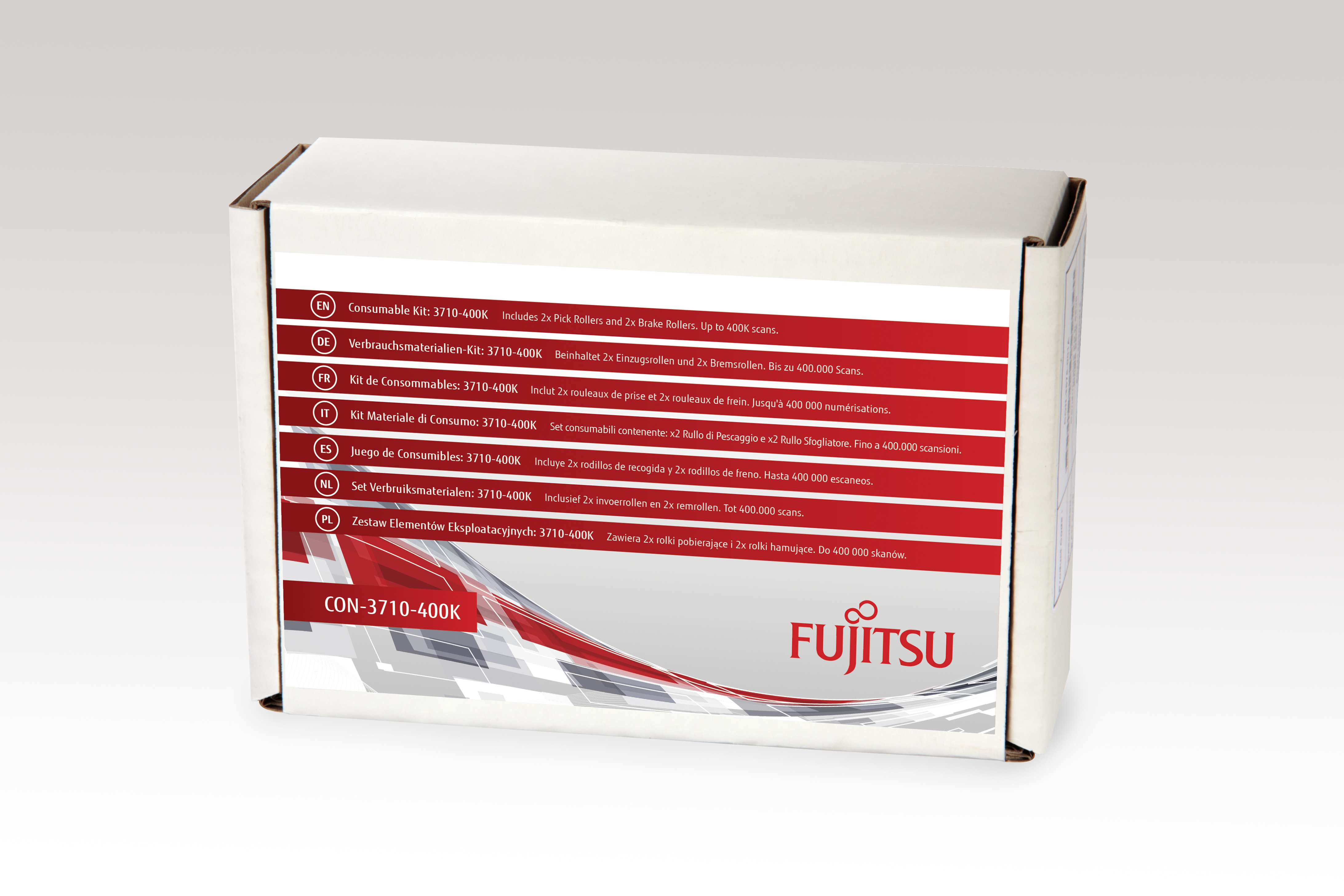 FUJITSU Juego de Consumibles: 3710-400K