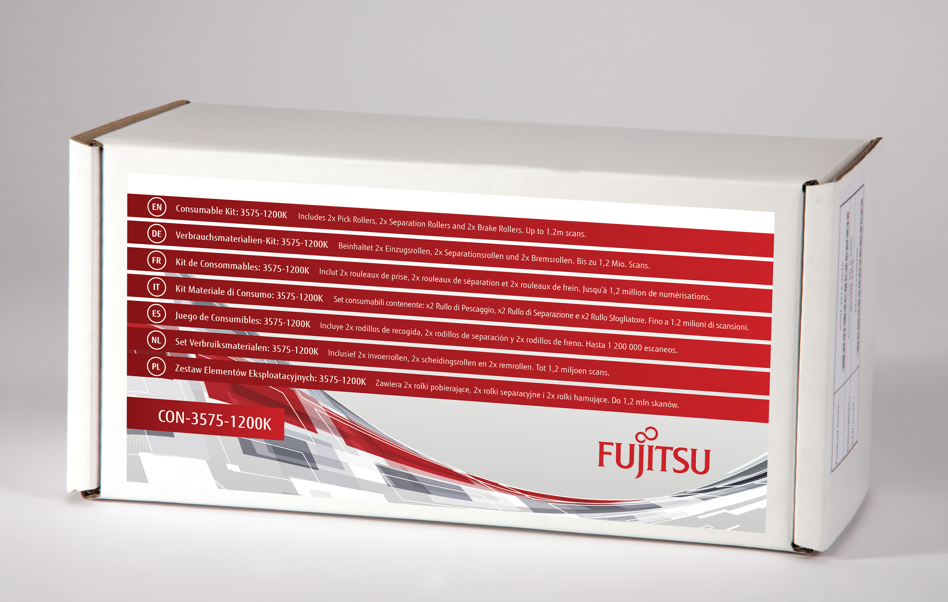 FUJITSU Juego de Consumibles: 3575-1200K