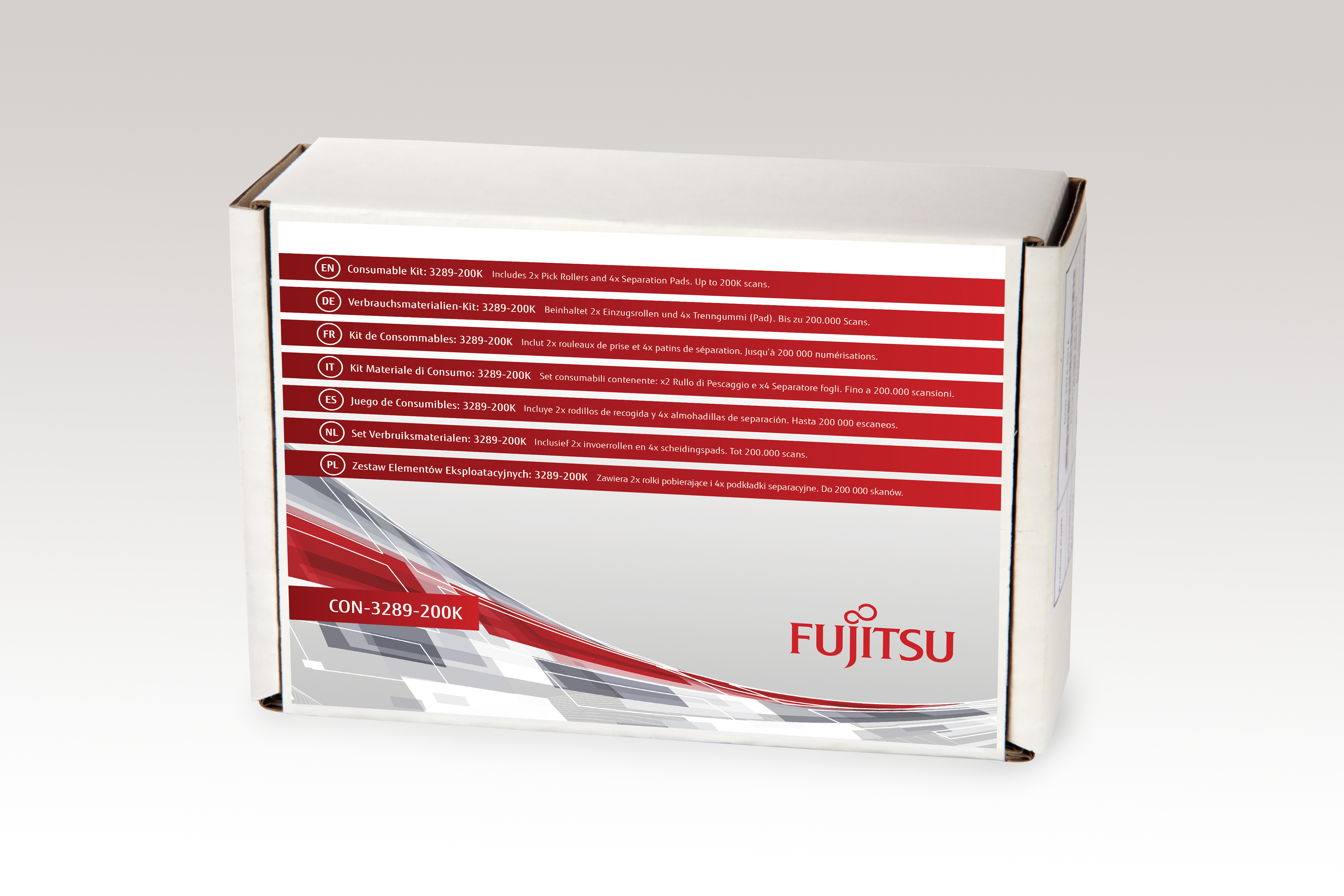 FUJITSU Juego de Consumibles: 3289-200K
