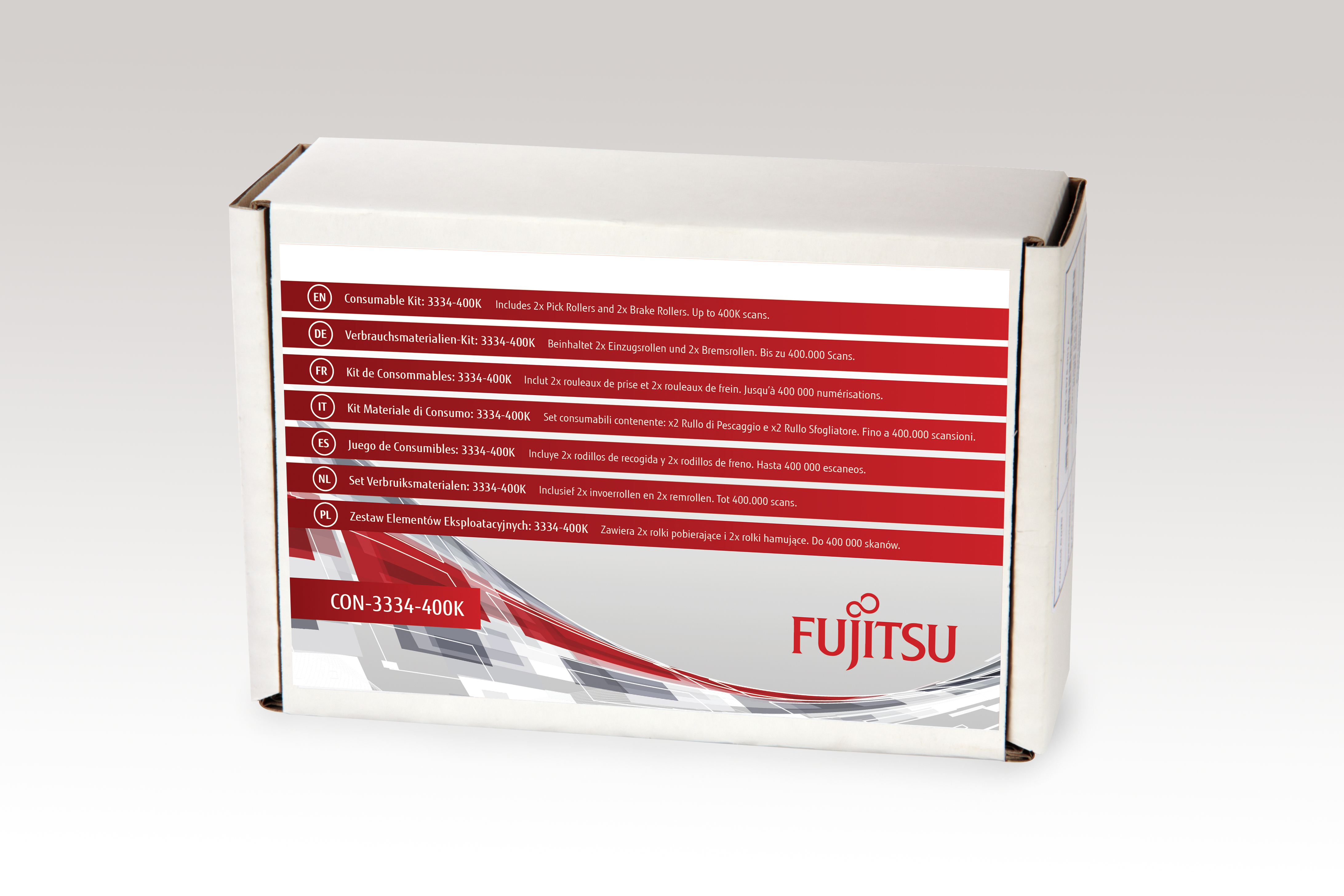 FUJITSU Juego de Consumibles: 3334-400K