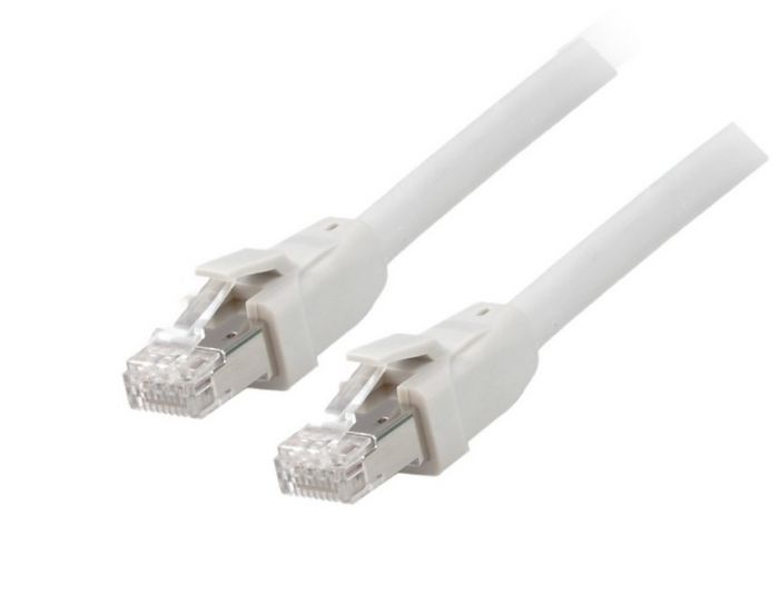 EQUIP LATIGUILLO RJ45 APANTALLADO S/FTP CATEGORIA 8.1PIMF LOSH 0.50M COLOR GRIS