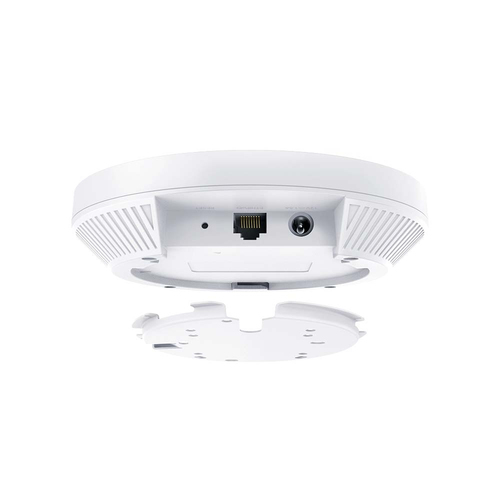 TP-LINK Punto de acceso Wi-Fi 6 de doble banda AX1800 para montaje en techo  PUERTO: 1× puerto Gigabit RJ45 VELOCIDAD: 574Mbps a 2.4 GHz + 1201 Mbps a