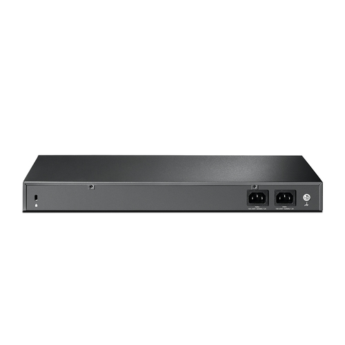 TP-LINK Switch gestionado JetStream™ L2+ de 24 puertos SFP a Gbps  con 4 ranuras SFP+ 10GE PUERTO: 20× puertos Gigabit SFP, 4× puertos combinados Giga