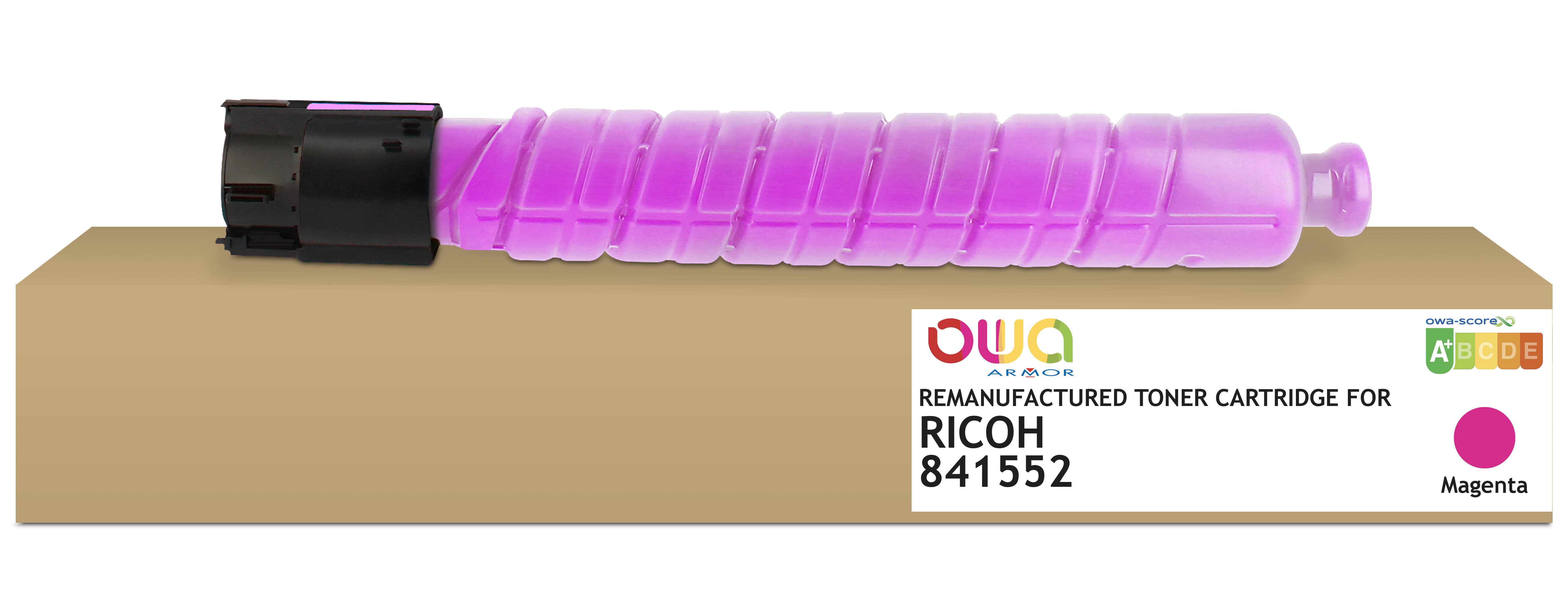 ARMOR toner OWA para RICOH 841552 M 10K