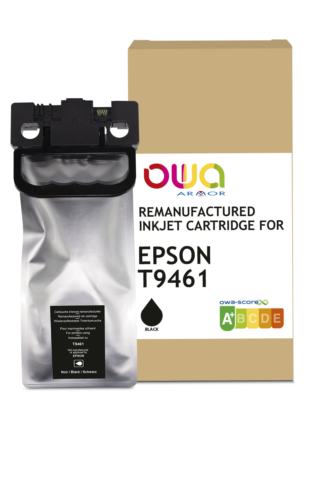 ARMOR OWA Cartucho para EPSON T9461 Negra 172ml - 10000p