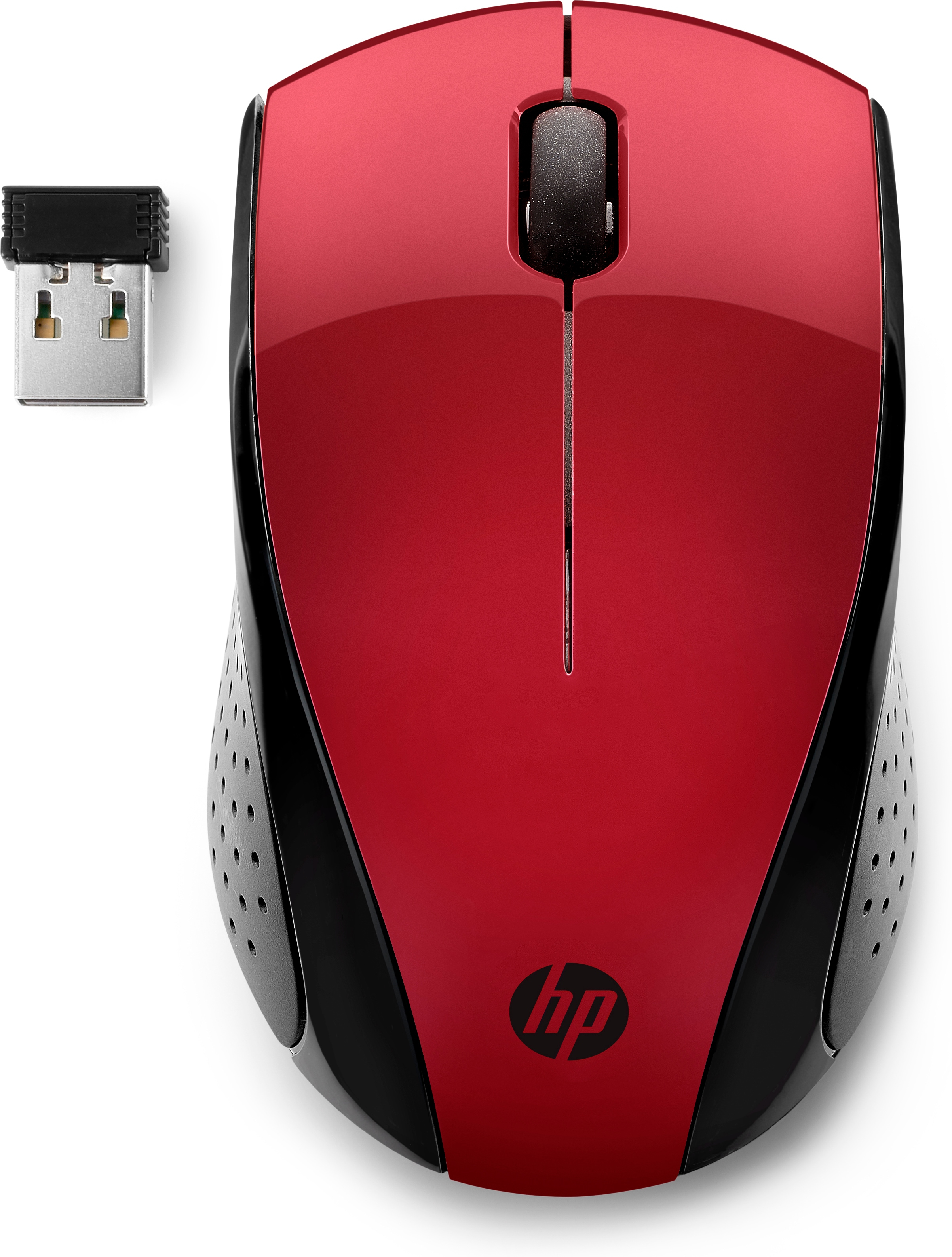 HP Raton 220 Rojo inalambrico