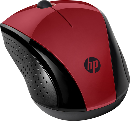 HP Raton 220 Rojo inalambrico