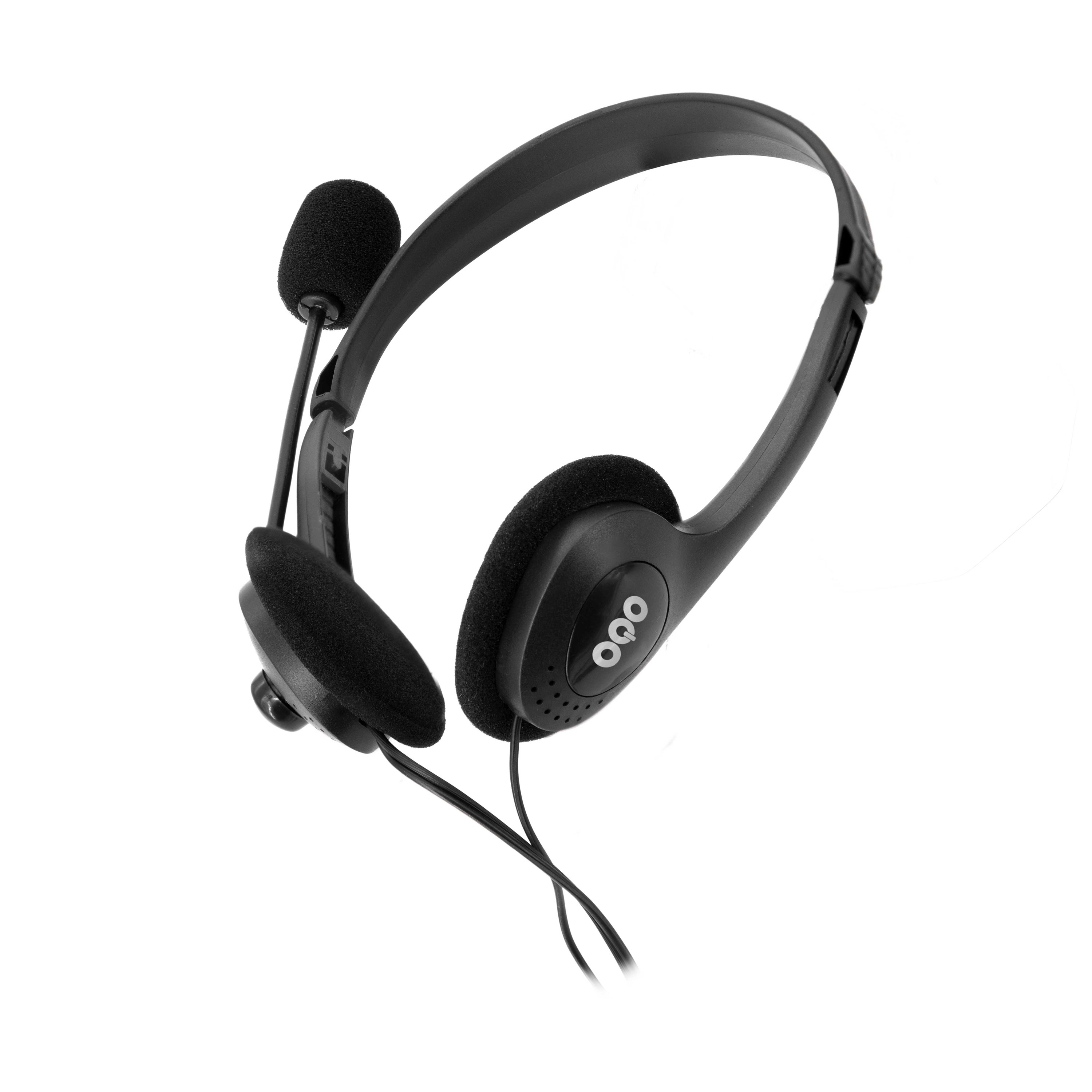 OQO AURICULARES DIADEMA CON CABLE USB