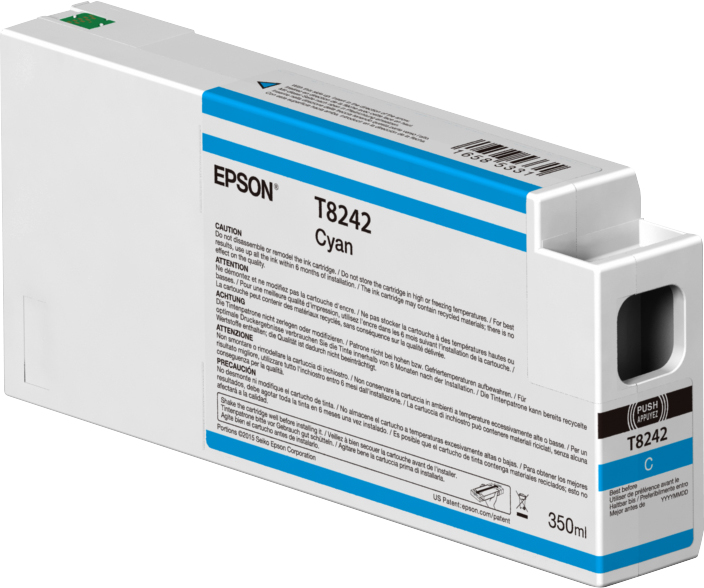EPSON Singlepack Cyan T54X200 UltraChrome HDX/HD 350ml