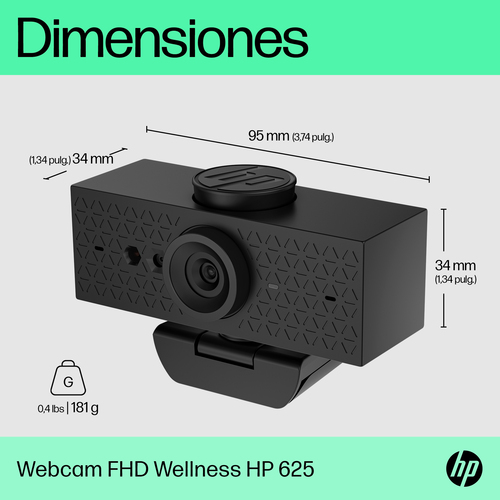 HP Webcam 625 FHD USB