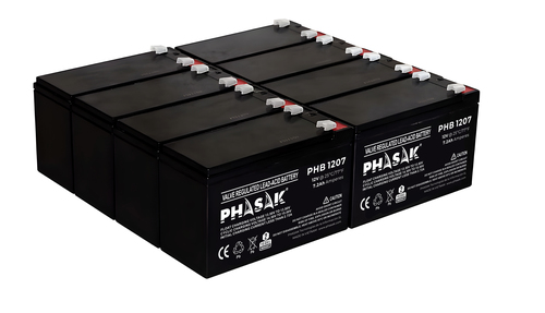 Phasak Bateria  12V / 7.2A - Bateria sellada plomo-acido estandar