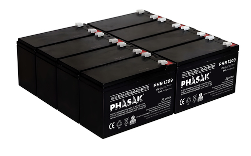 Phasak Bateria  12V / 9Ah - Bateria sellada plomo-acido estandar