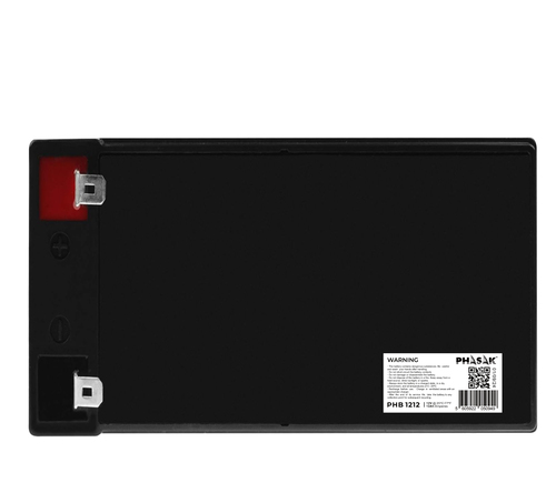 Phasak Bateria  12V 12Ah Bateria sellada plomo-acido estandar