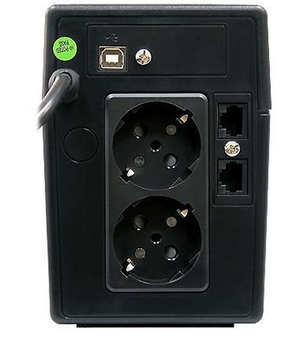 PHASAK SAI  Esential 650VA Interactivo con pantalla LCD