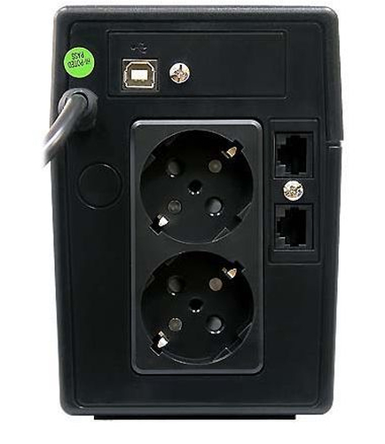 PHASAK SAI  Esential 850VA Interactivo con pantalla LCD