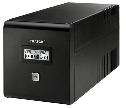 PHASAK SAI  1000VA Esential Interactivo - Pantalla tactil con USB + RJ45