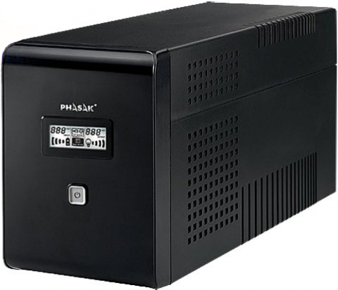 PHASAK SAI  2000VA Esential Interactivo - Pantalla tactil con USB + RJ45