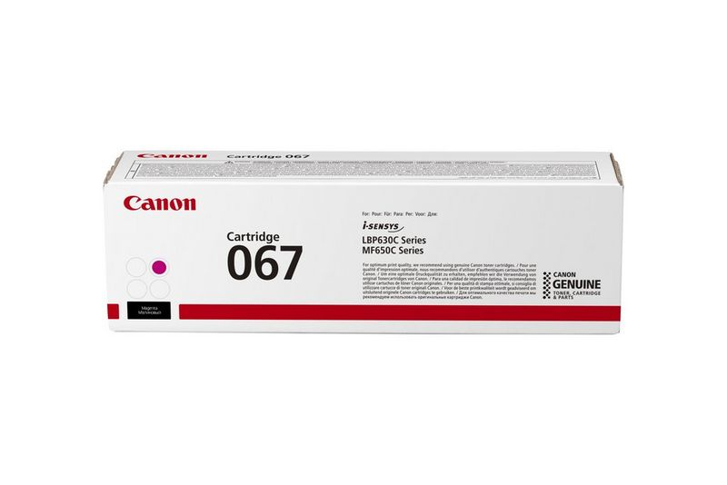 CANON - TONER 067 M: MAGENTA 1.250P.