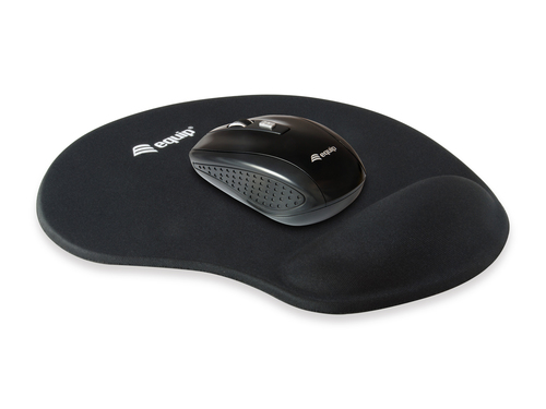EQUIP ALFOMBRILLA DE GEL PARA MOUSE LIFE COLOR NEGRO