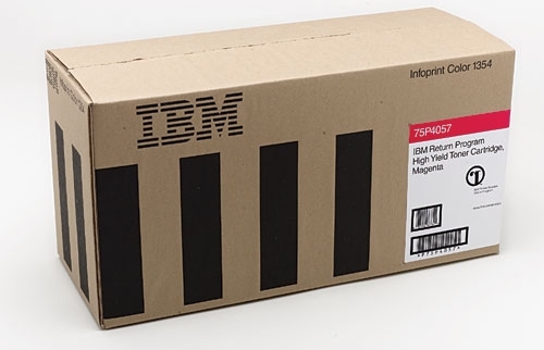 IBM INFOPRINT 1354 Toner Amarillo Retornable