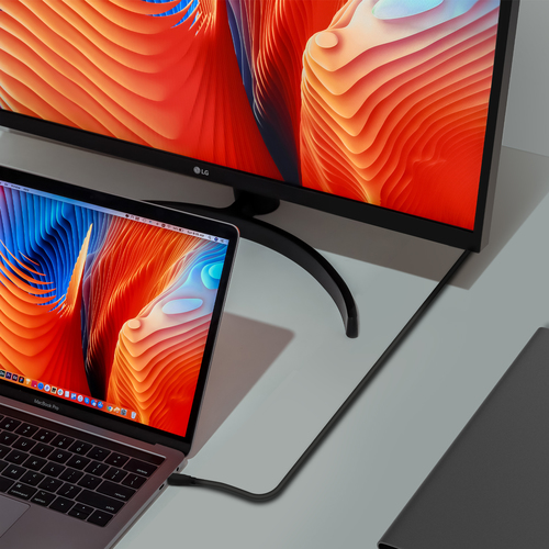 AISENS - CABLE USB 3.2 GEN2X2 20GBPS 8K@30HZ 5A 100W E-MARKER, TIPO USB-C/M-USB-C/M, NEGRO, 1.0M