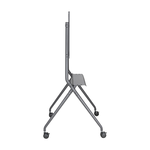 AISENS - SOPORTE DE SUELO PRO CON RUEDA PARA PANTALLA INTERACTIVA/TV 120KG DE 50-86, NEGRO