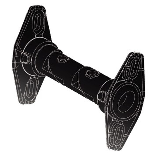 HAMA SOPORTE ALTAVOCES DE PARED NEGRO PACK DE 2 UNIDADES