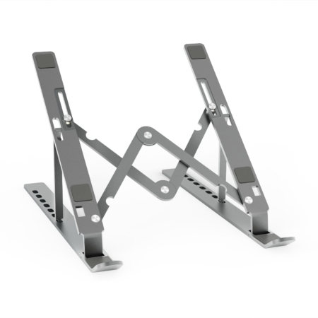 AISENS - SOPORTE DE SOBREMESA AJUSTABLE PARA PORTATIL / TABLET, GRIS
