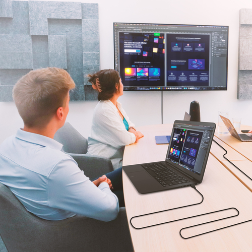 AISENS - CABLE HDMI V2.0 CCS PREMIUM ALTA VELOCIDAD / HEC 4K@60HZ 18GBPS, A/M-A/M, NEGRO, 5.0M