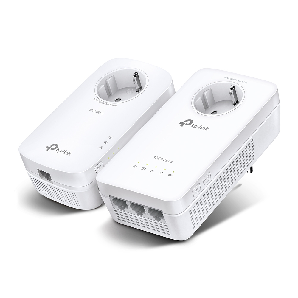 TP-LINK AV1300 GIGABIT PASSTHROUGH POWERLINE AC WI-FI KIT