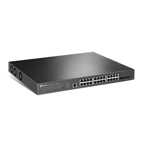 TP-LINK JETSTREAM  24-PORT 2.5GBASE-T AND 4-PORT 10GE SFP+ L2+ MANAGED SWITCH WITH 16-PORT POE+ & 8-PORT POE++