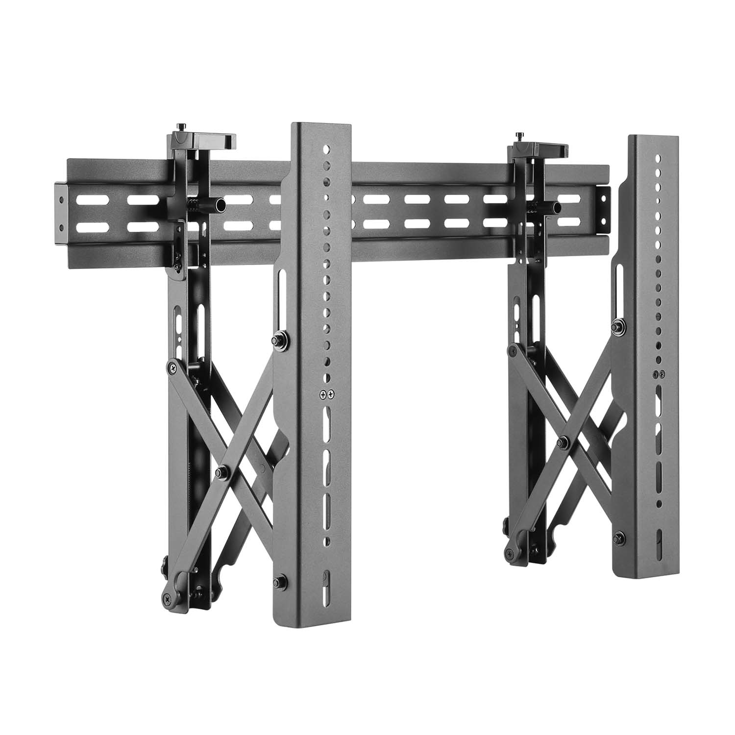 AISENS - SOPORTE PARA VIDEOWALL NIVELABLE Y FUNCION POP-OUT PARA TV 45KG DE 37-70, NEGRO