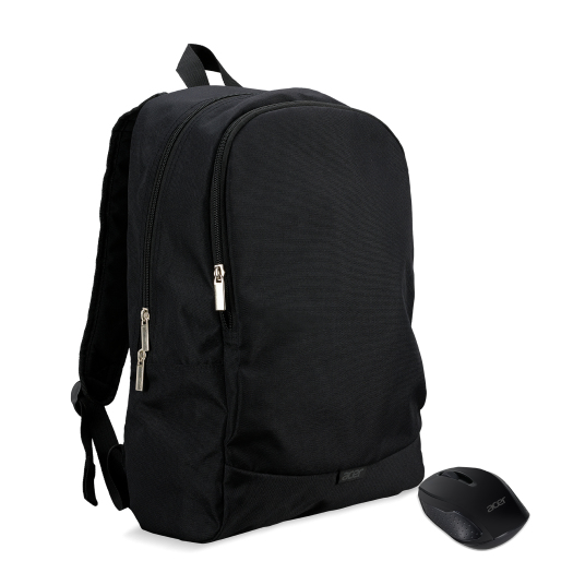 ACER Mochila y raton inalambrico para portatil hasta 15,6 pulgadas