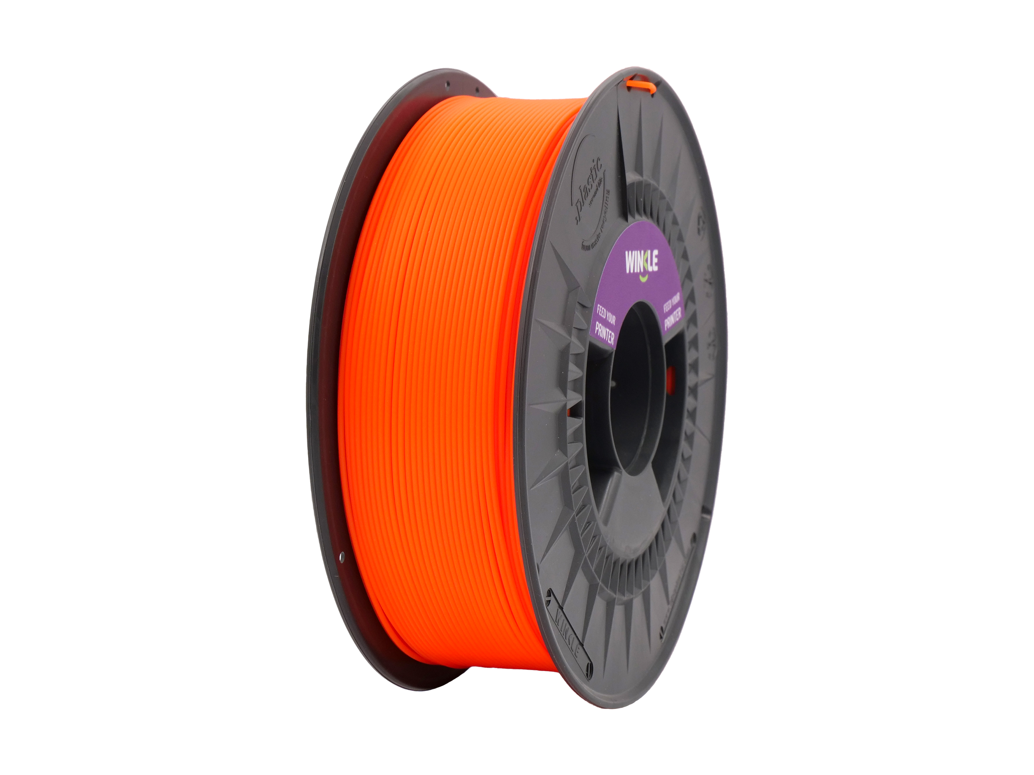 PLA-HD WINKLE 1.75 MM NARANJA FLUORESCENTE 1KG