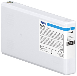 EPSON T55W2 CYAN INK CARTRIDGE
