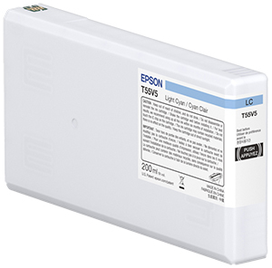 EPSON T55W5 LIGHT CYAN INK CARTRIDGE