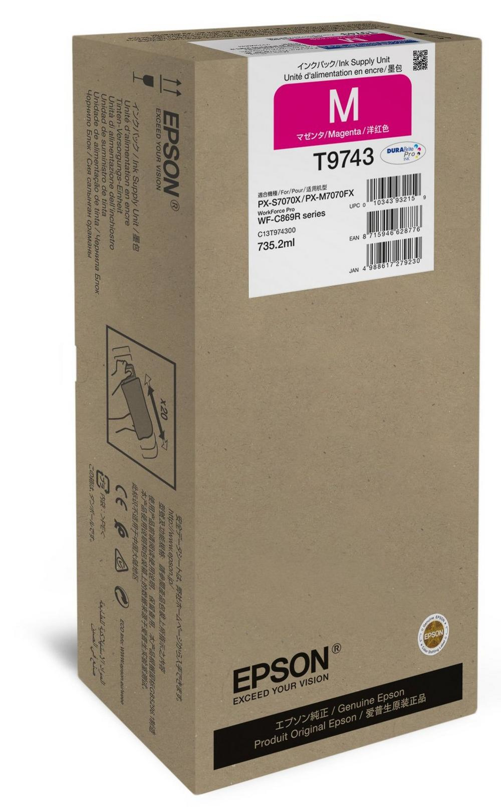 EPSON CARTUCHO MAGENTA XXL