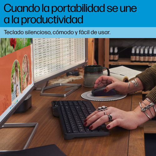 HP Teclado 475 modo dual inalambrico