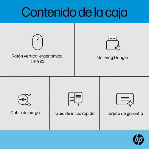 HP Raton 925 ERGONOMICO vertical inalambrico