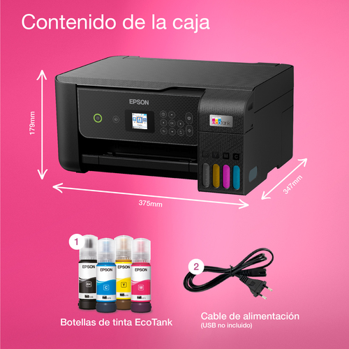 EPSON IMPRESORA INKJET ECOTANK ET-2870