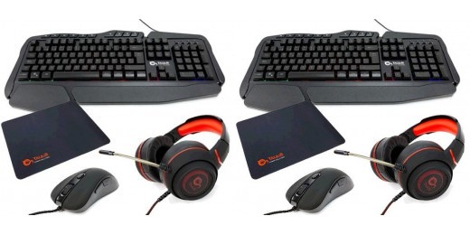 TALIUS - Gaming kit V.2(teclado + raton + auriculares +
