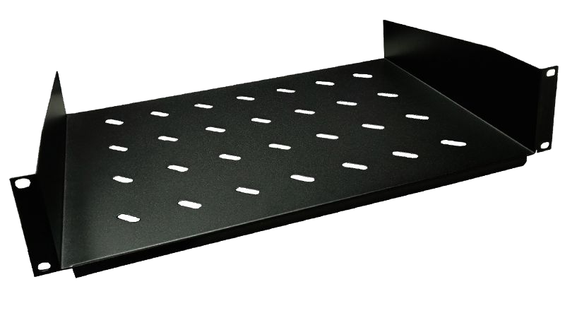 PHASAK BANDEJA 1U FIJA PARA MURAL PHASAK 380 MM. NEGRA
