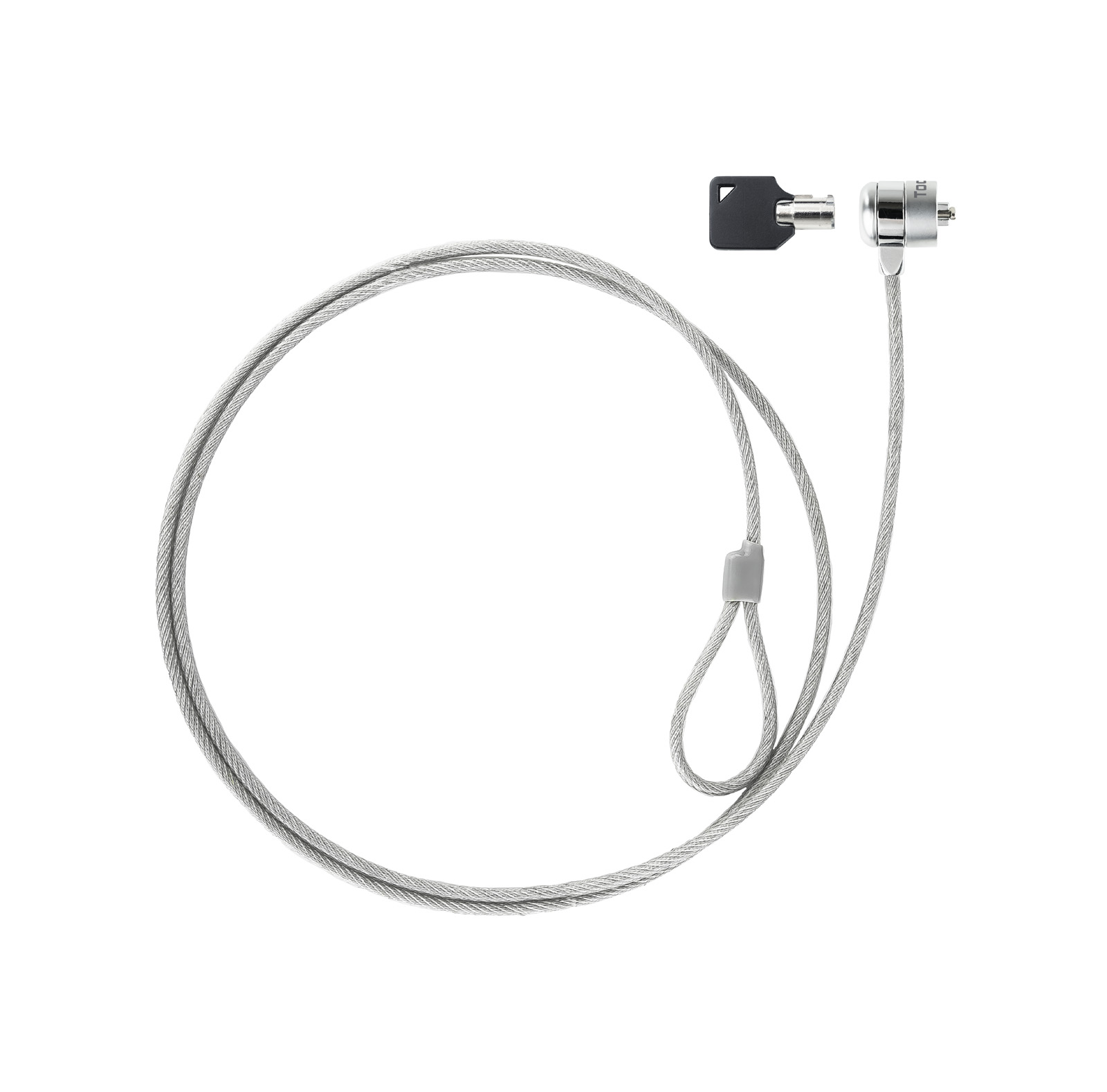 TOOQ  Cable de seguridad T-LOCK con llave para portatiles 1.5 metros