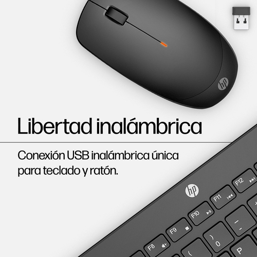 HP Combo 230 Teclado + Raton inalambricos