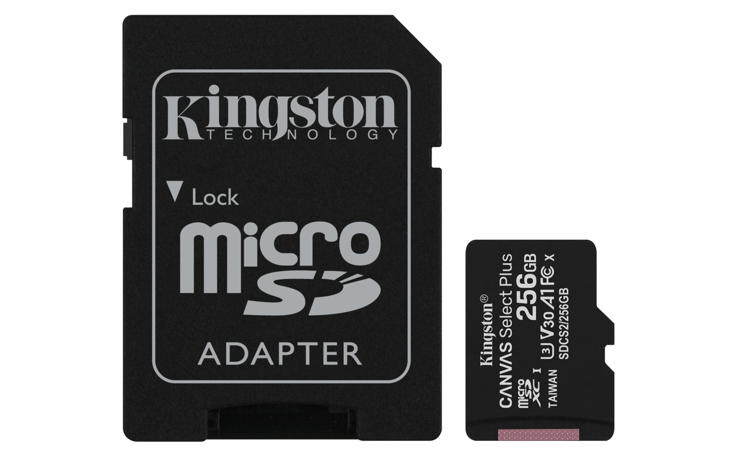 KINGSTON MicroSD XC 256GB / Class 10 / Adaptador SD