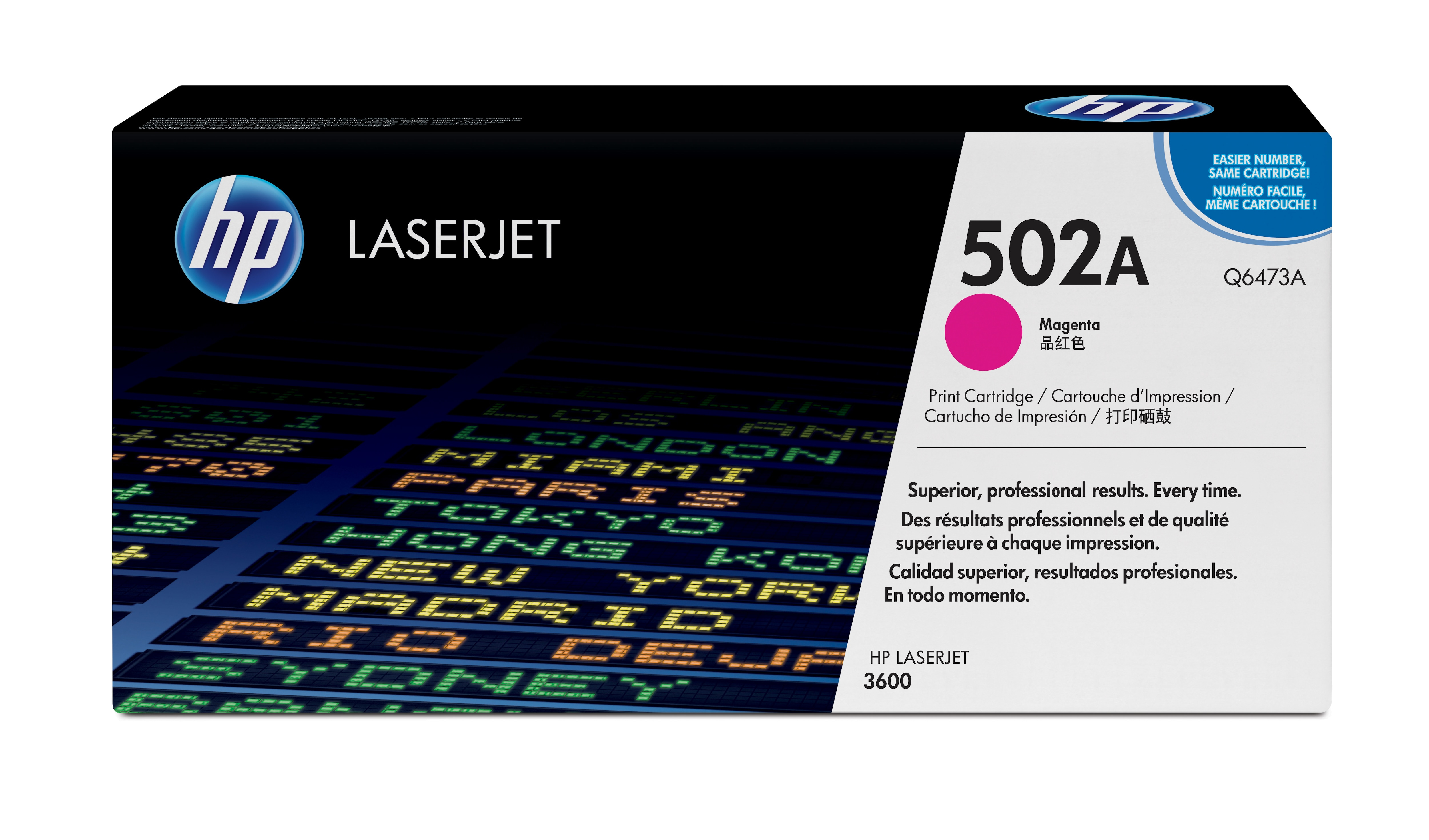DESCATALOGADO - HP Laserjet Color 3600 Toner Magenta, 4.000 Paginas